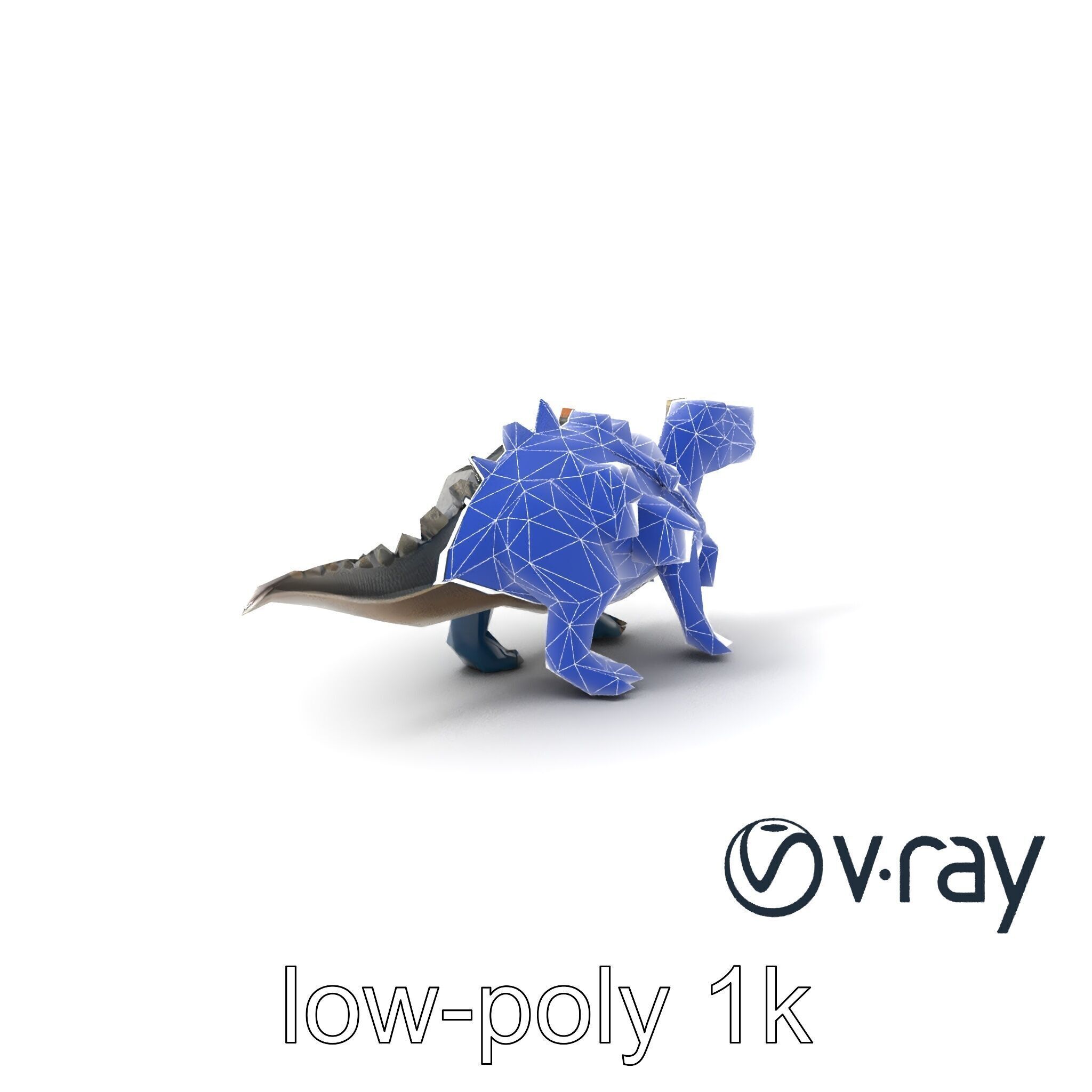 Dinosaur Explorer with Safari Gear model pack Low-poly 3D model_6