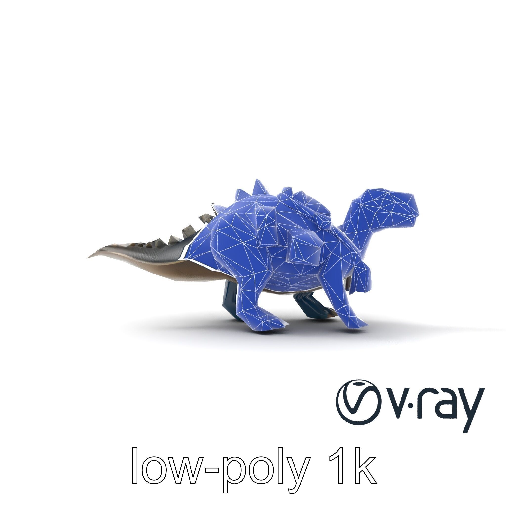 Dinosaur Explorer with Safari Gear model pack Low-poly 3D model_30
