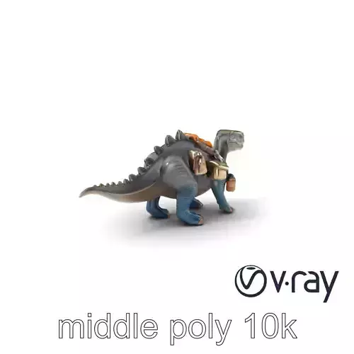 Dinosaur Explorer with Safari Gear model pack
