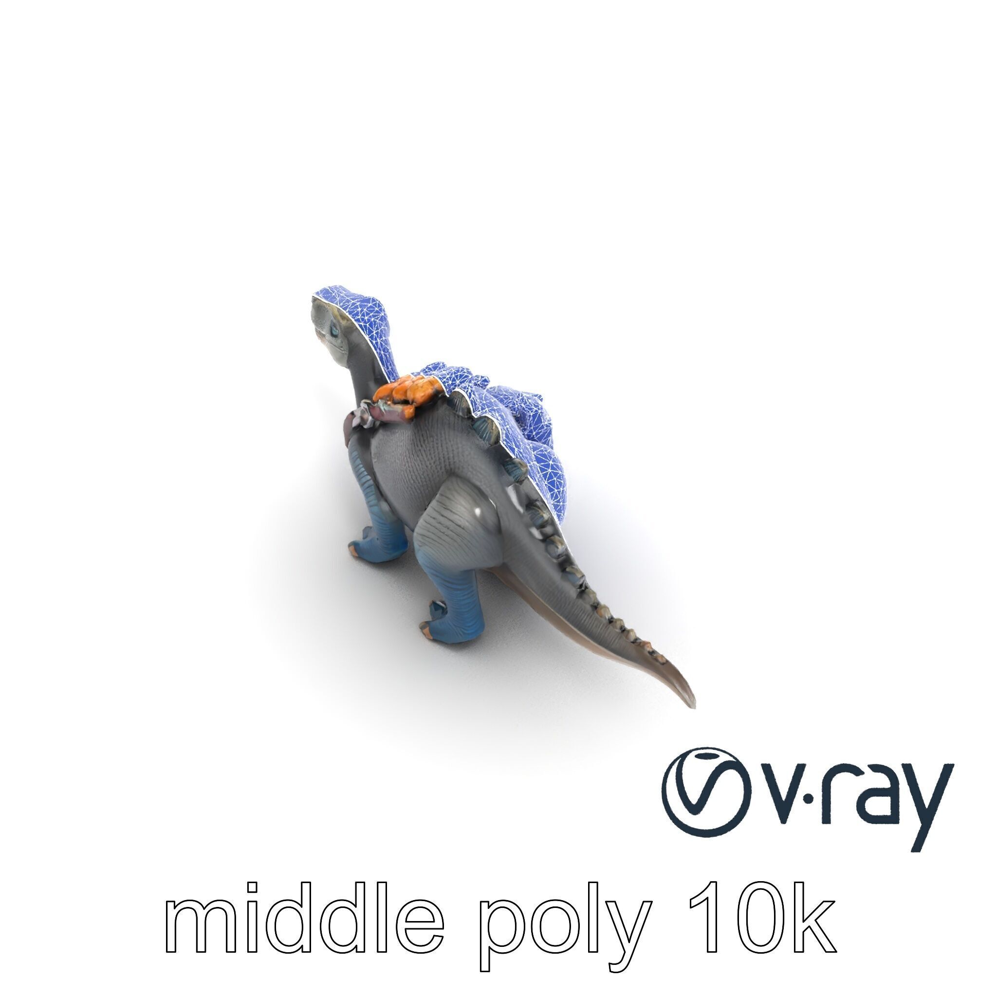 Dinosaur Explorer with Safari Gear model pack Low-poly 3D model_32