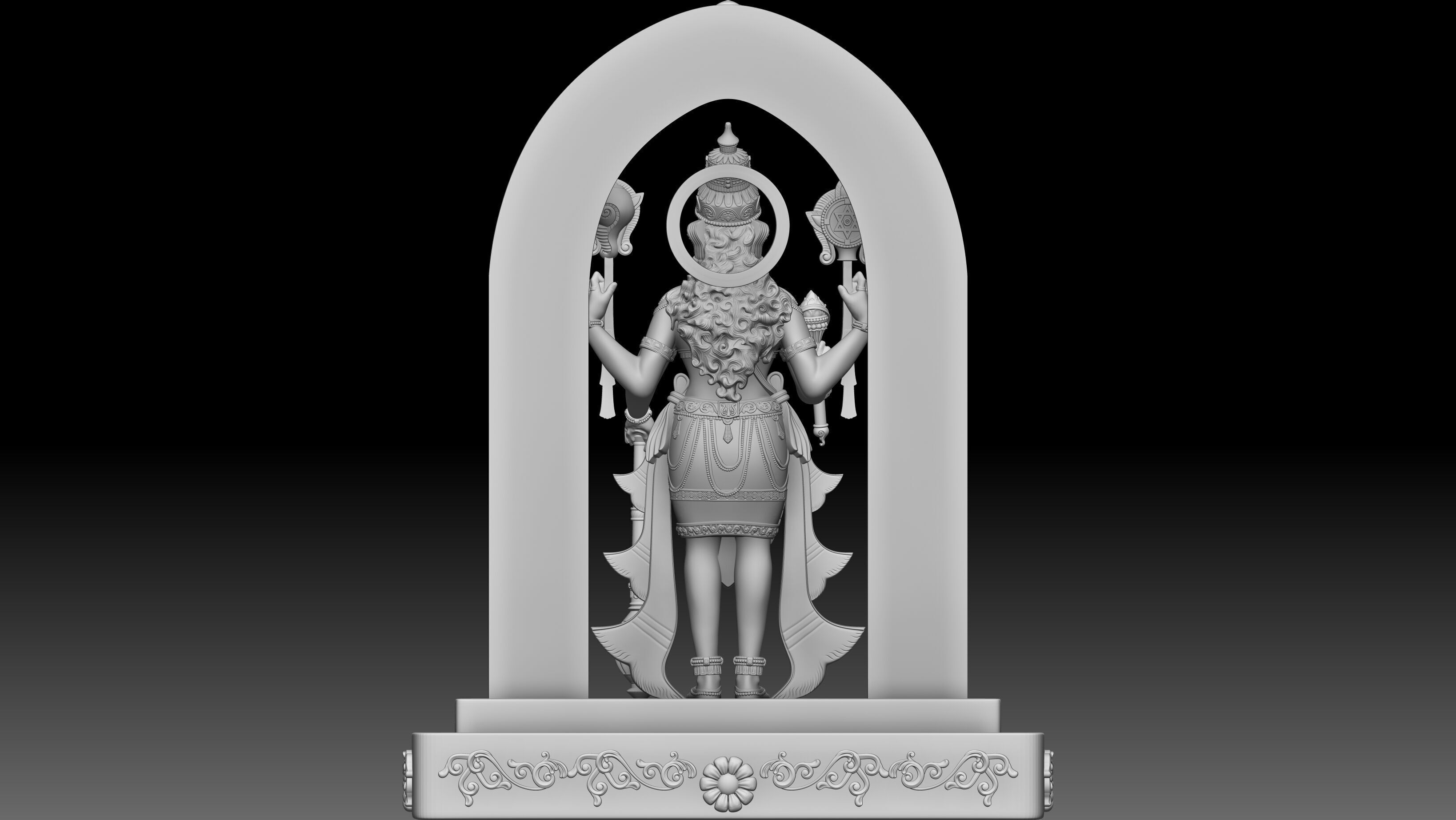 Vishnu ji 3d print model 3D print model_6