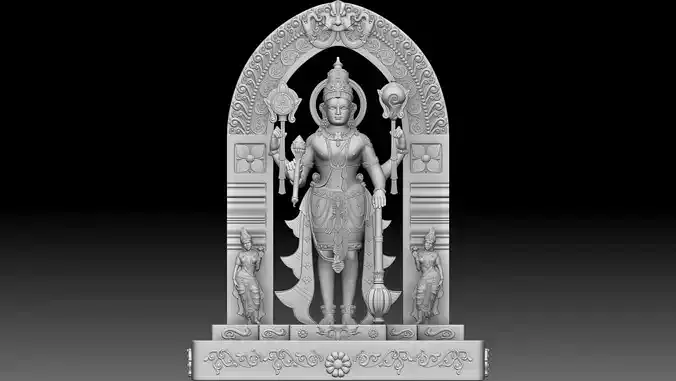 Vishnu ji 3d print model 3D print model