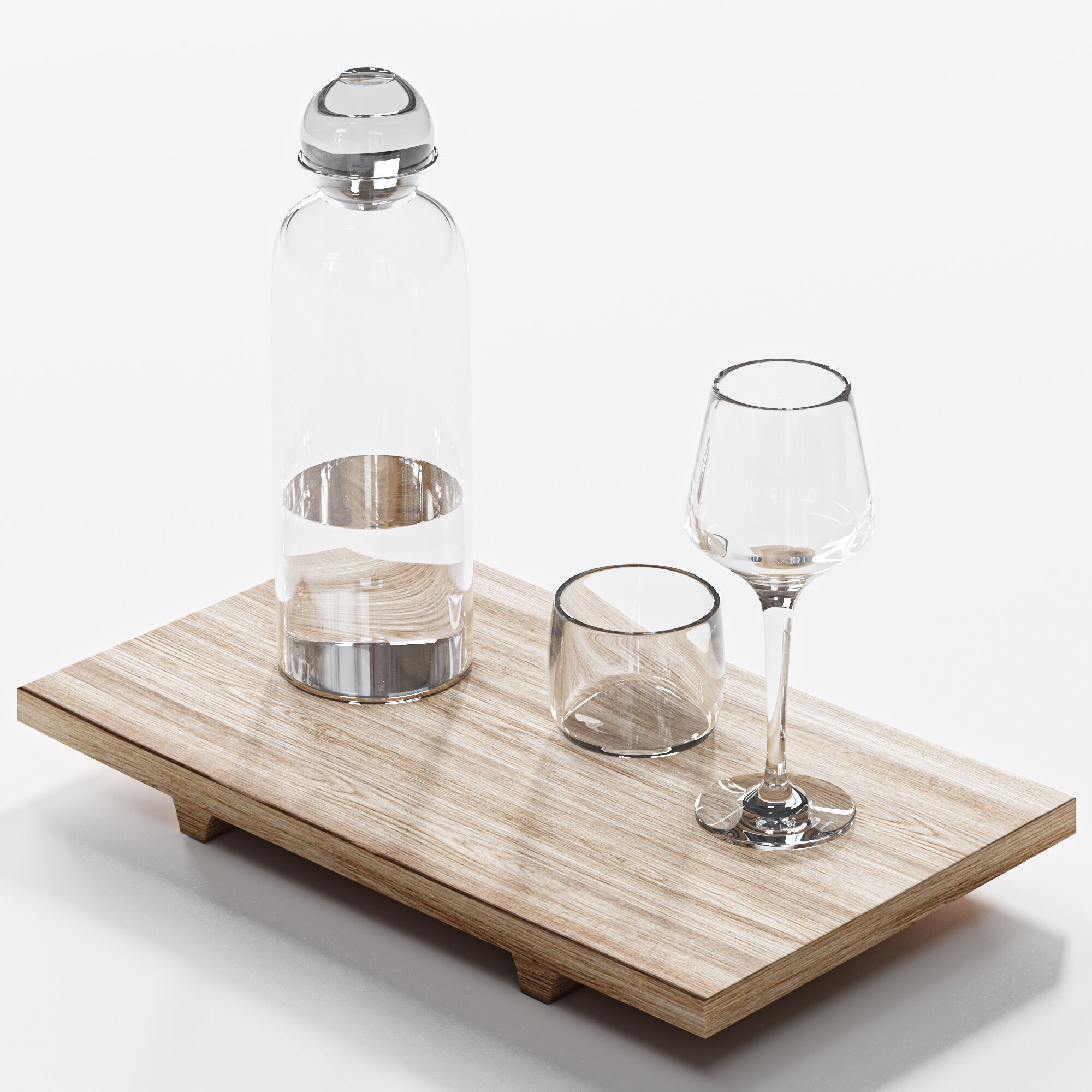 Tableware set19 3D model_1