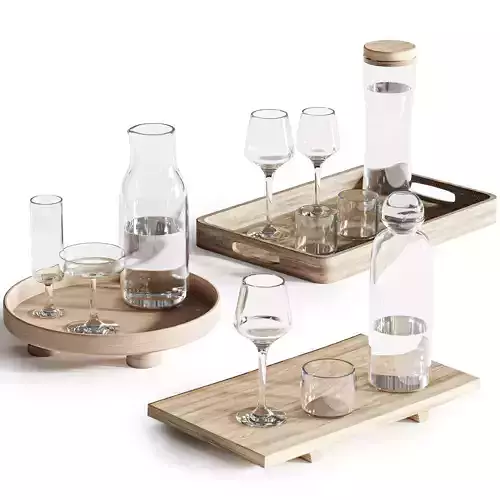 Tableware set19 3D model