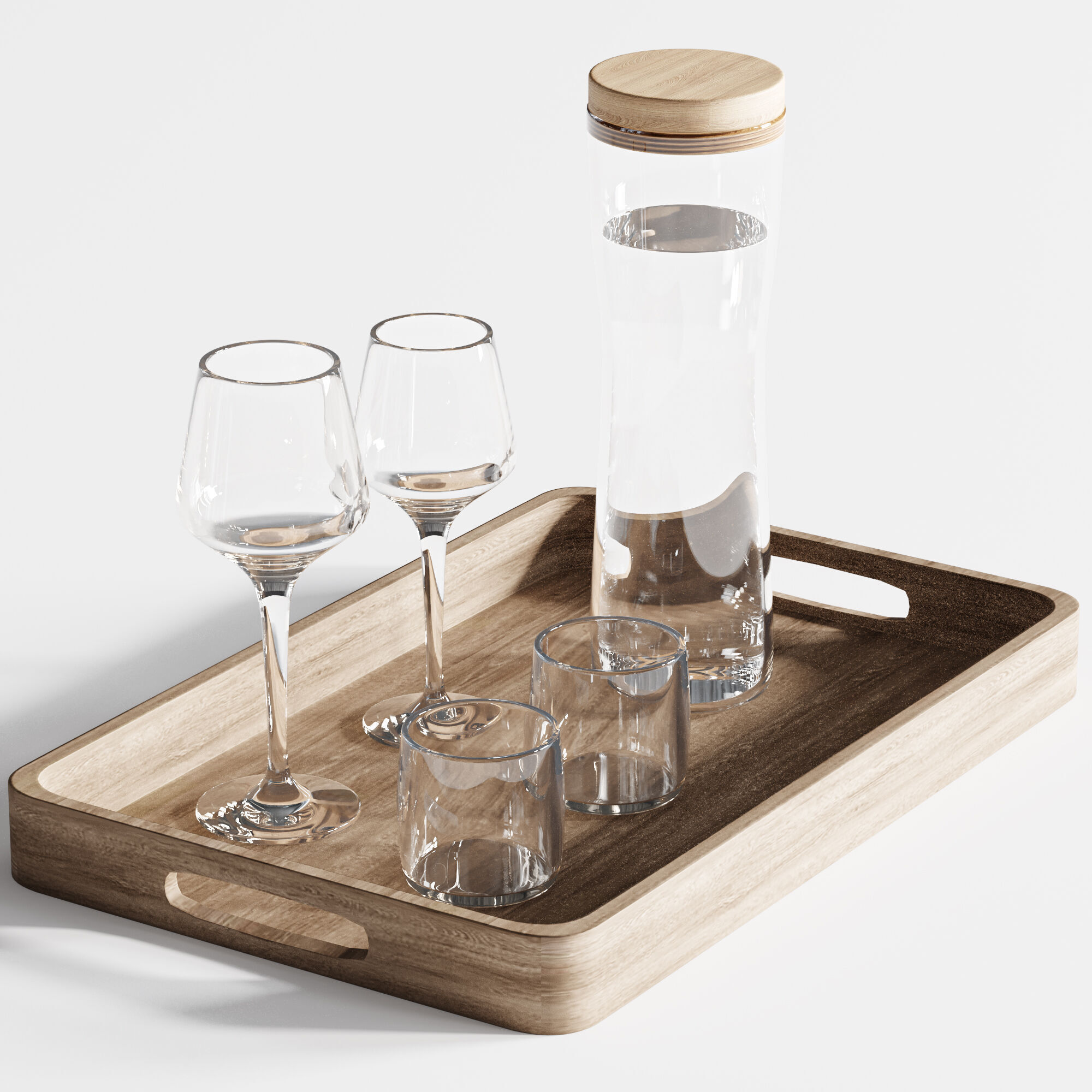 Tableware set19 3D model_2