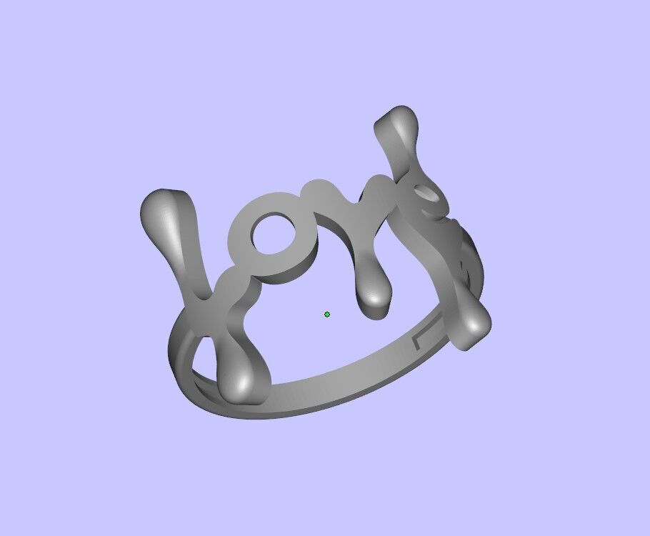 Love Set 3D print model_4