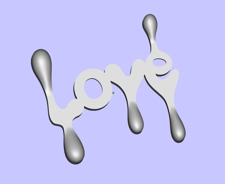 Love Set 3D print model_3
