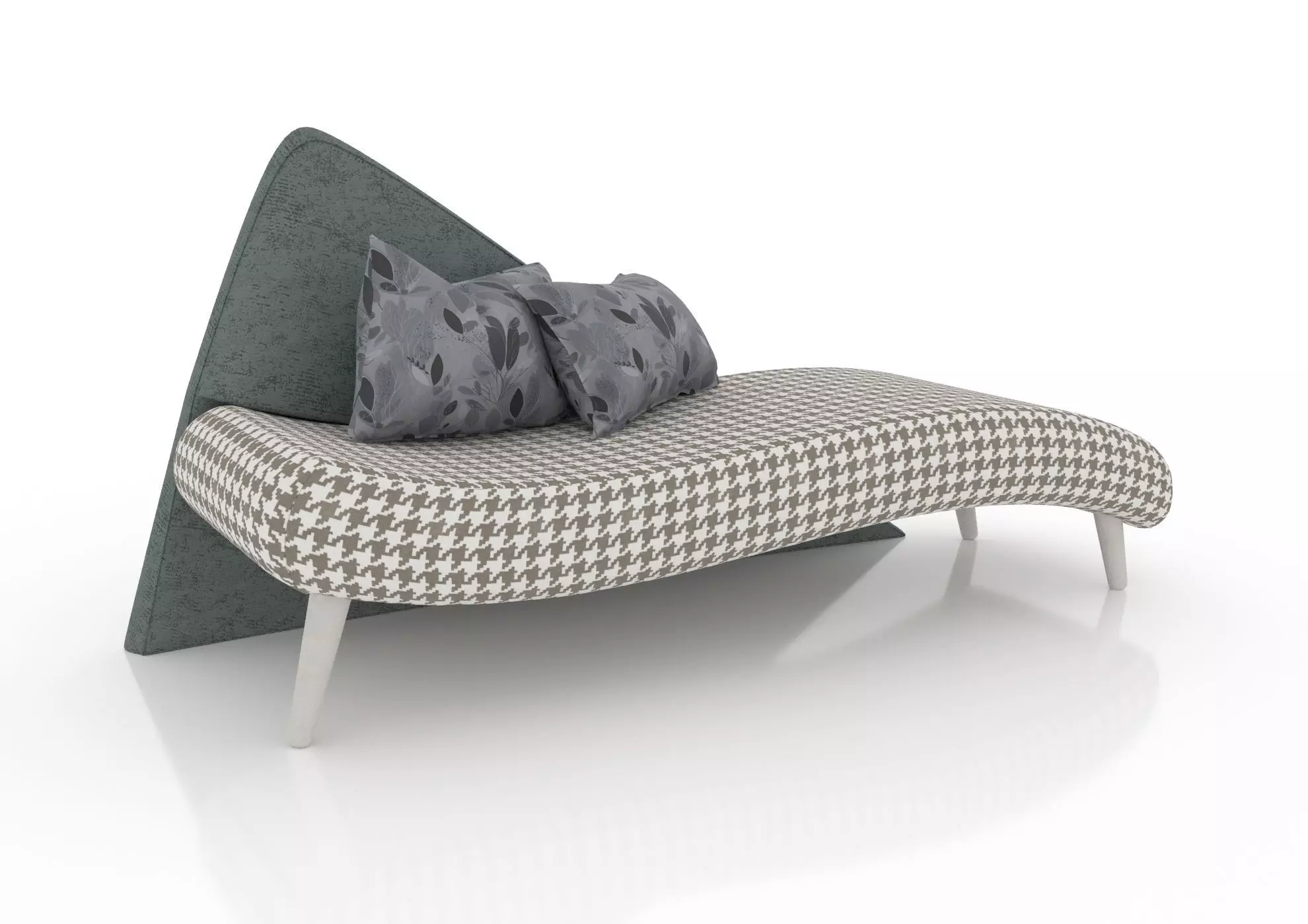 BIENNE ARREDA Pied de Poule Chaise Longue Free 3D model