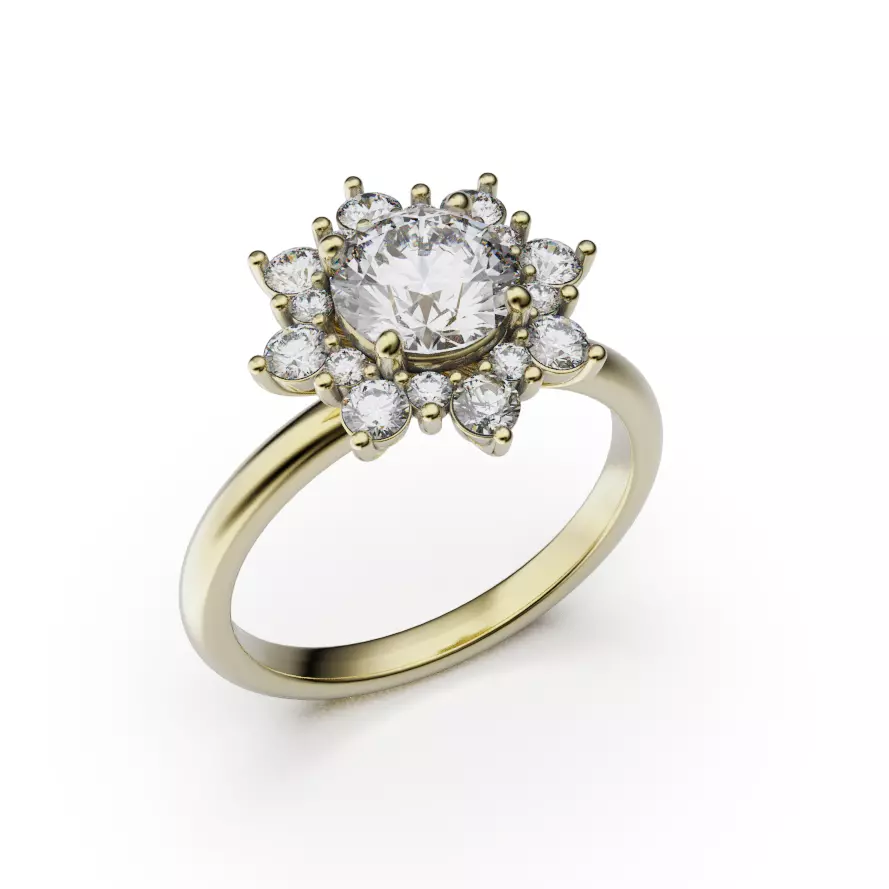Cluster Ring 2025-02 3D print model