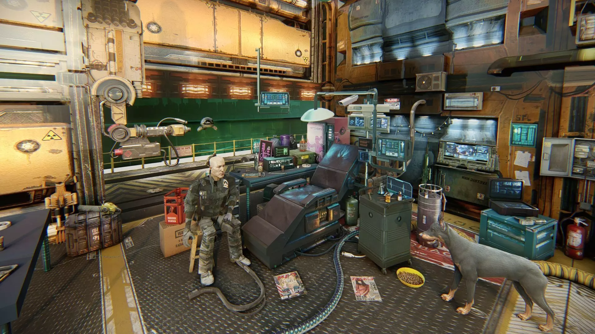 Cyberpunk Survival Hideout 3D model_0