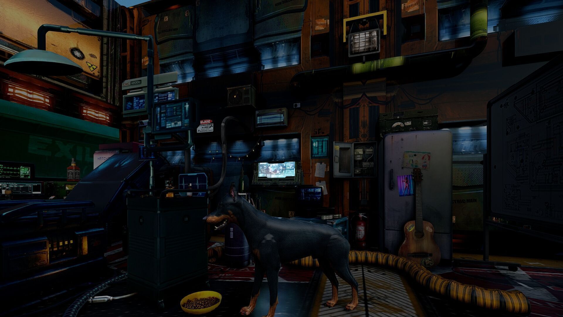 Cyberpunk Survival Hideout 3D model_9