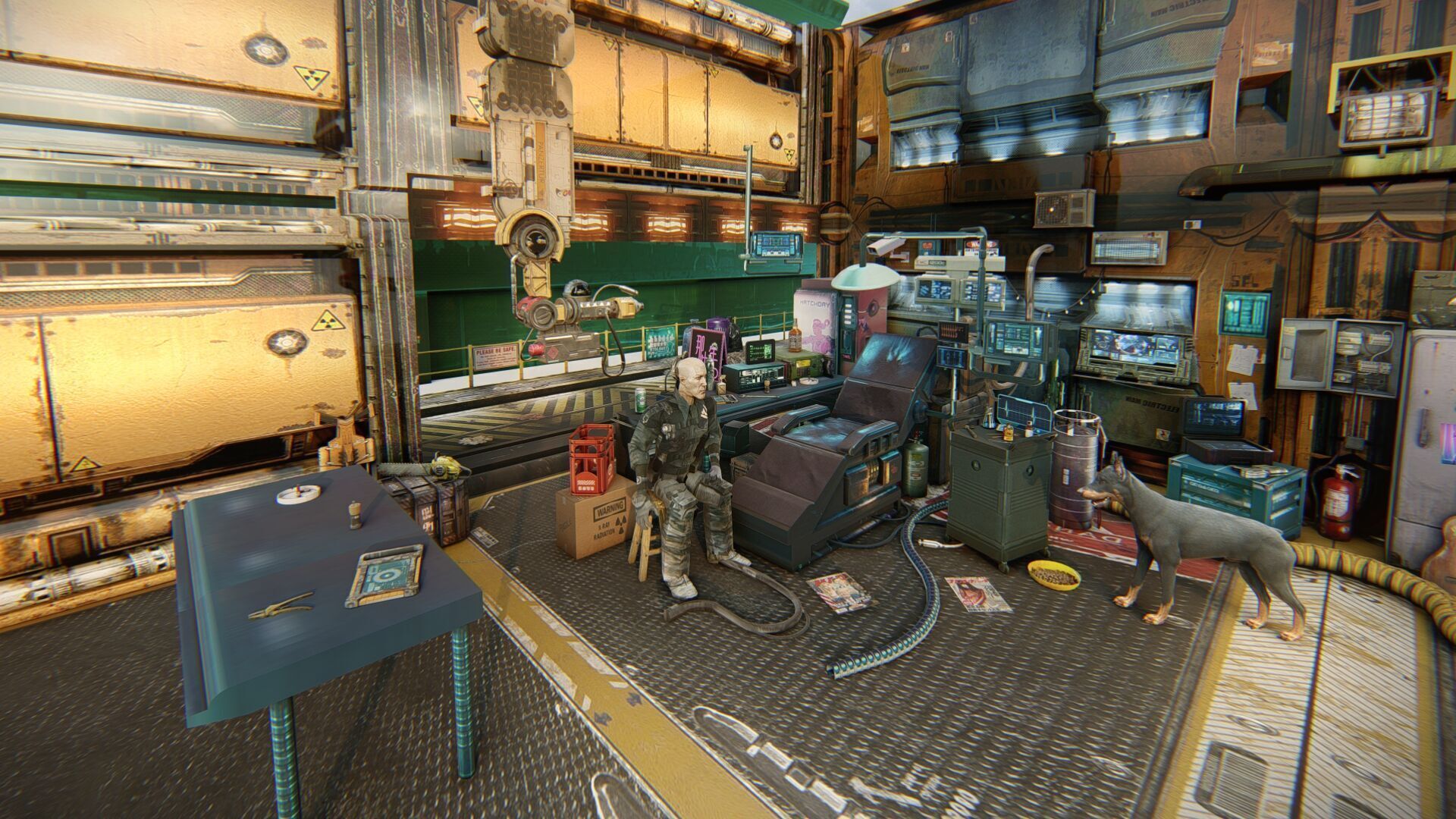 Cyberpunk Survival Hideout 3D model_12