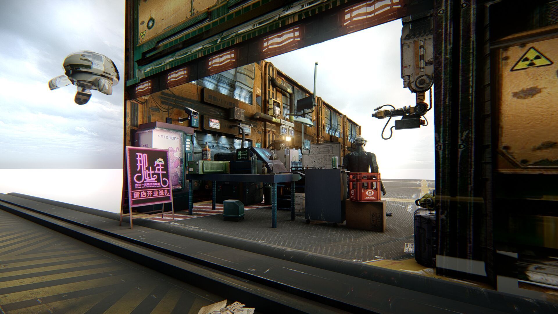 Cyberpunk Survival Hideout 3D model_3