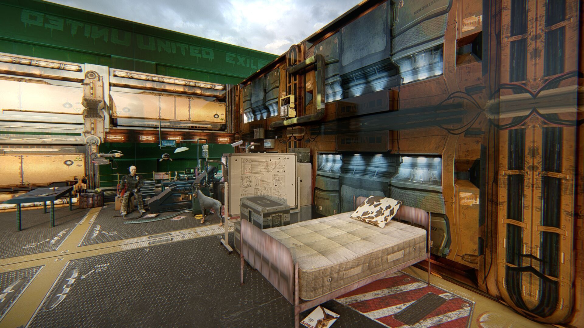 Cyberpunk Survival Hideout 3D model_8