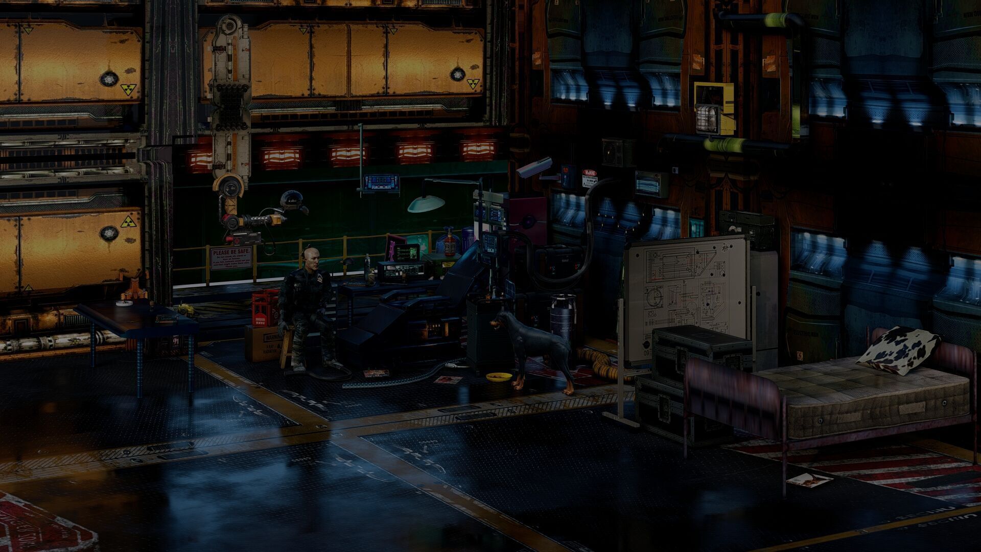 Cyberpunk Survival Hideout 3D model_14