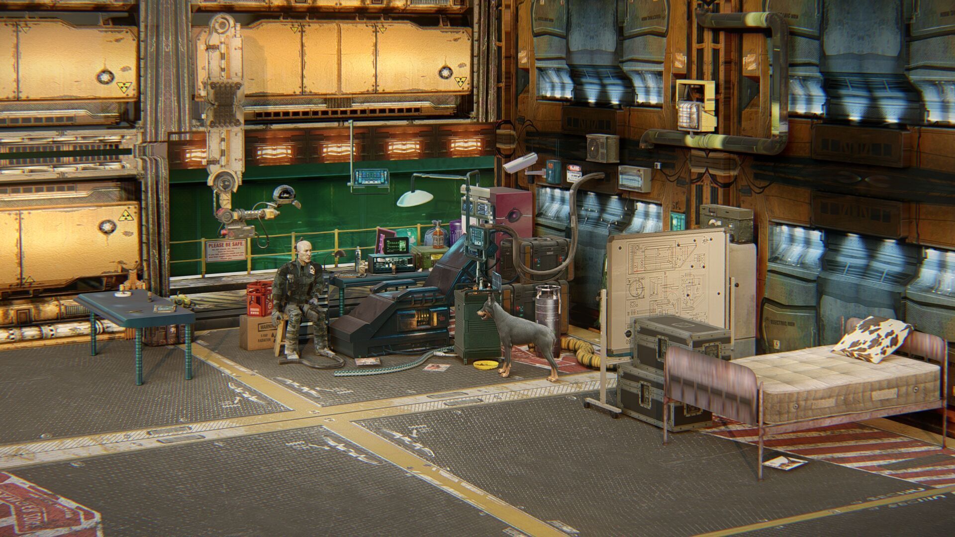 Cyberpunk Survival Hideout 3D model_13