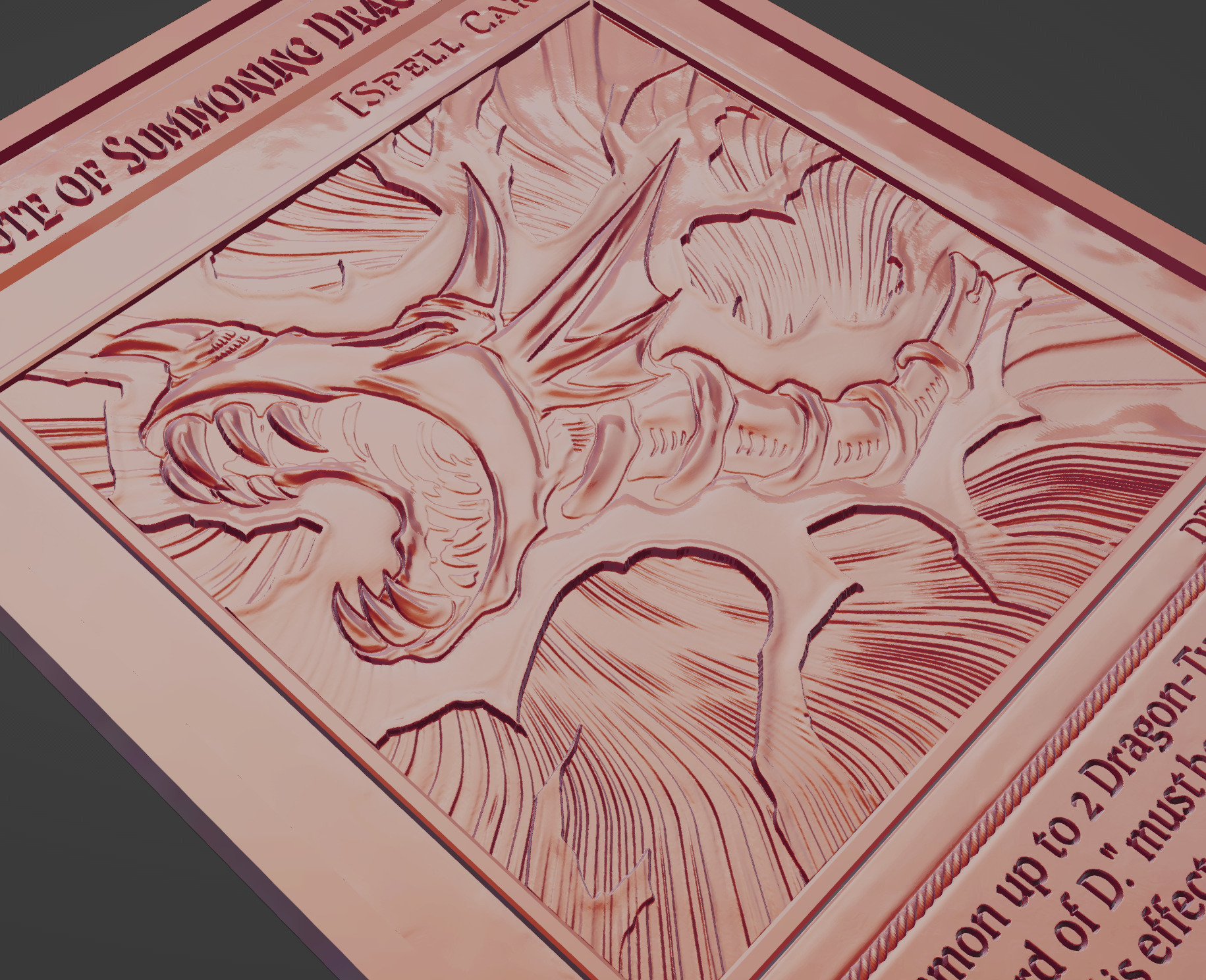 The Flute of Summoning Dragon - yu-gi-oh 3D model 3D printable | CGTrader