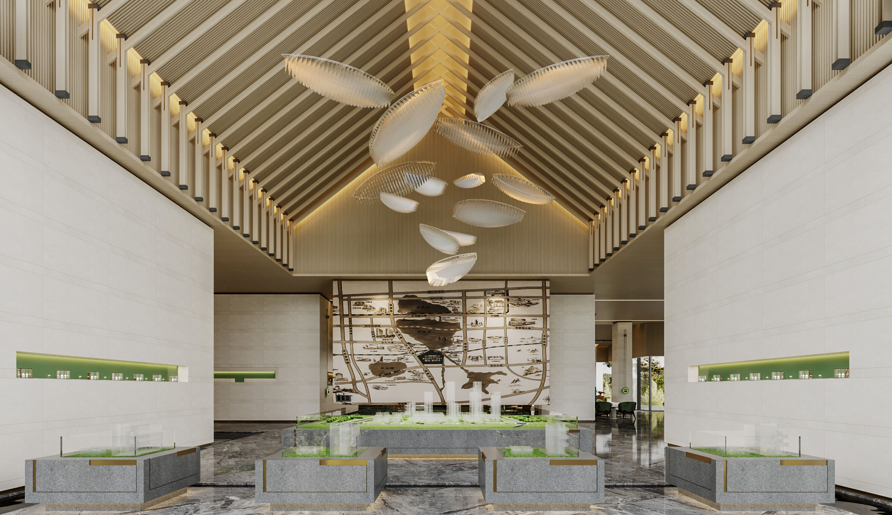 hotel lobby 3D model_4