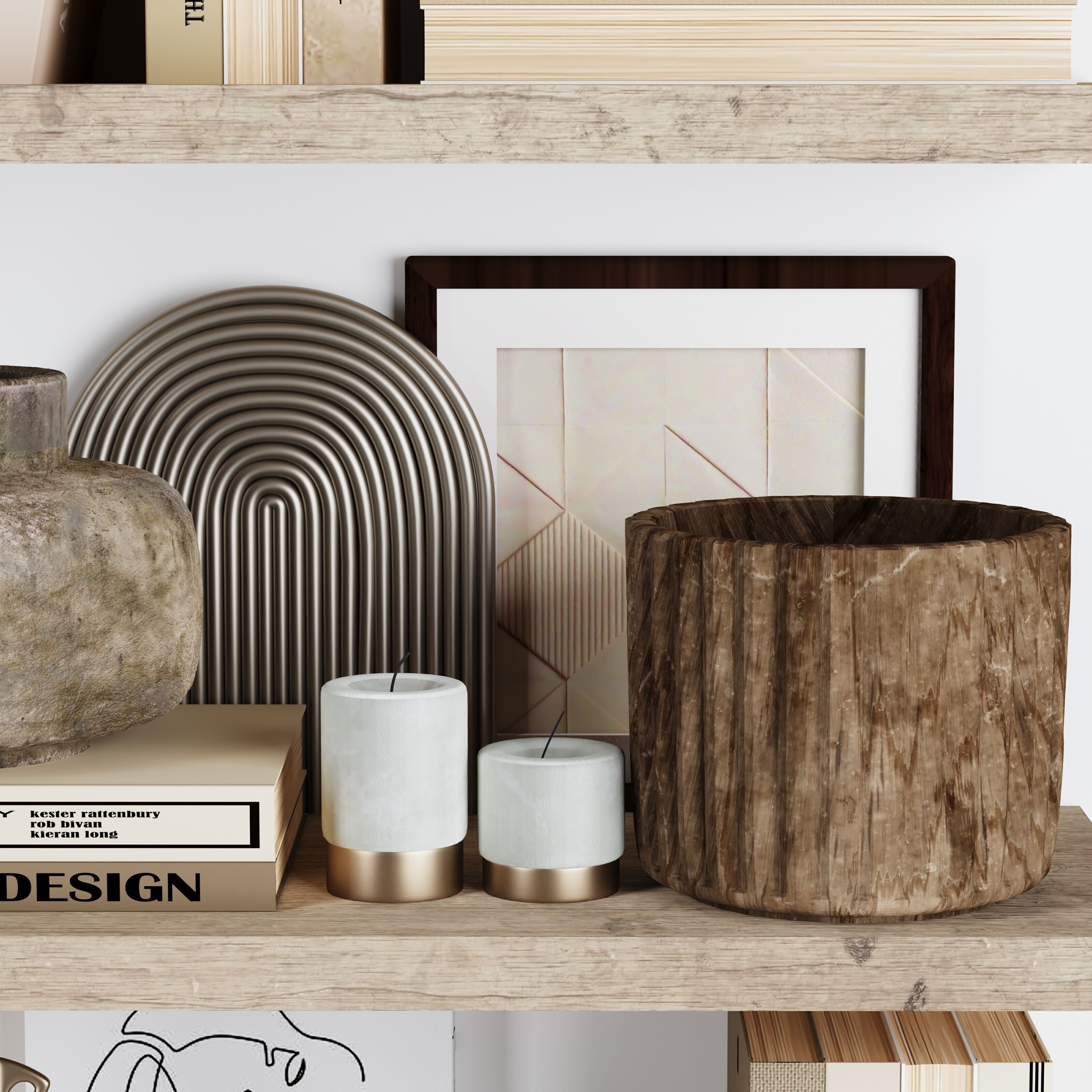 Decorative set 05 3D model_2