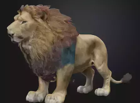 Lion 3D model