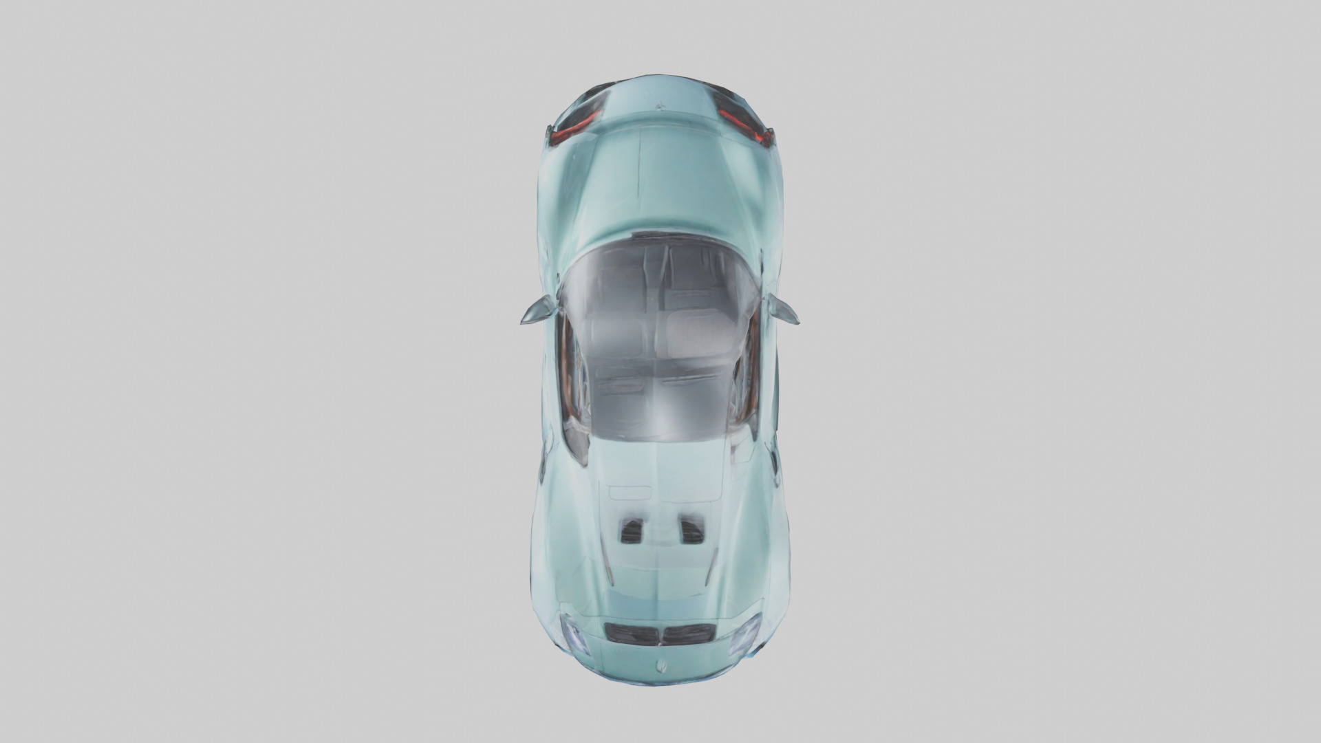 Hybrid Sports Car model Low-poly 3D model_14