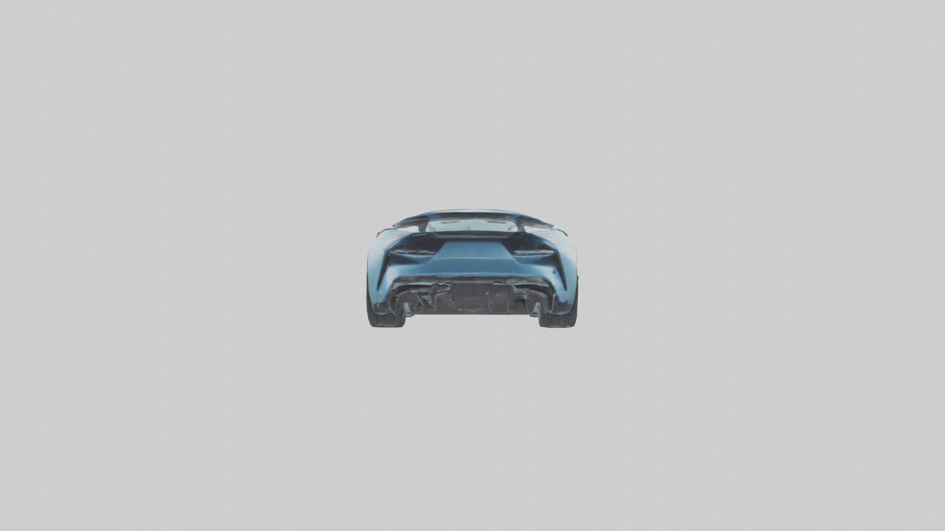 Hybrid Sports Car model Low-poly 3D model_9