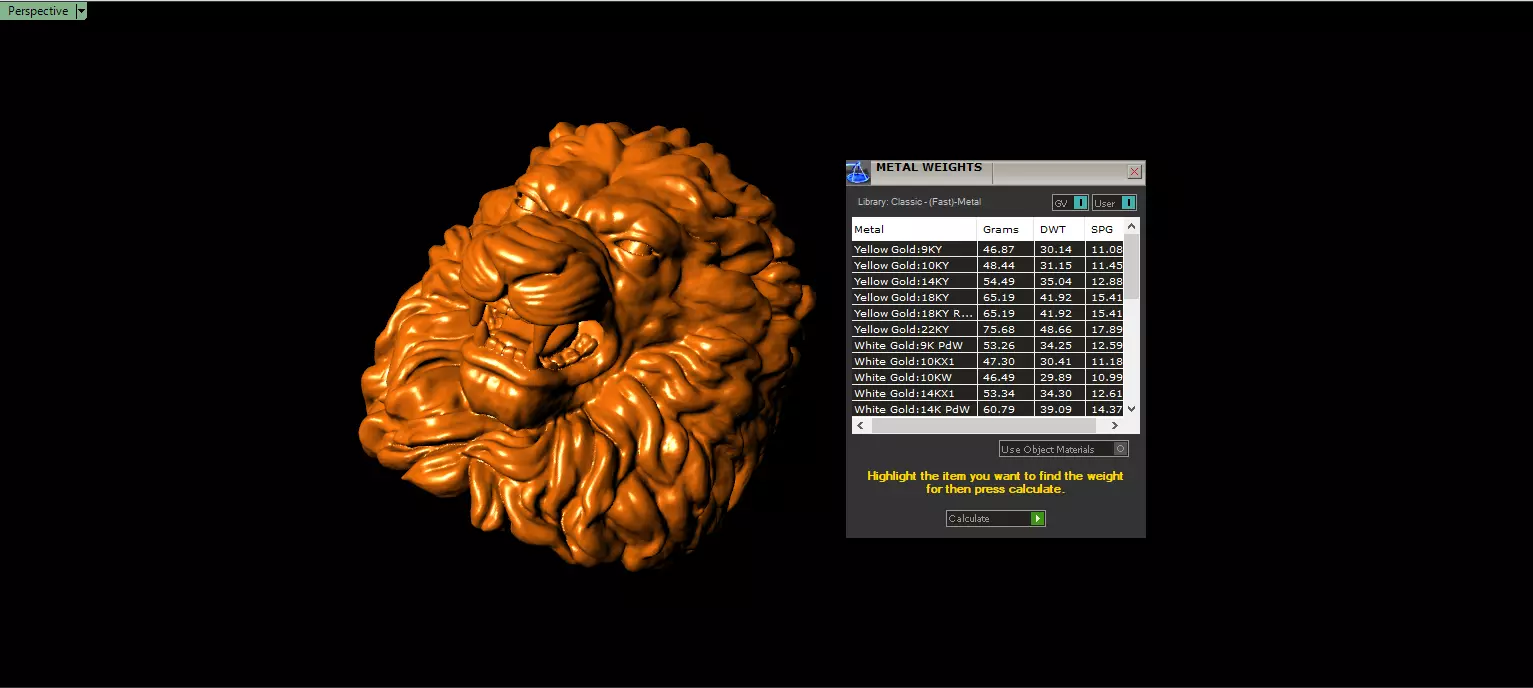 LION RING  3D print model_1