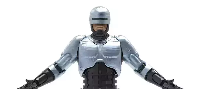 Robocop - Rigged Low-poly 3D model