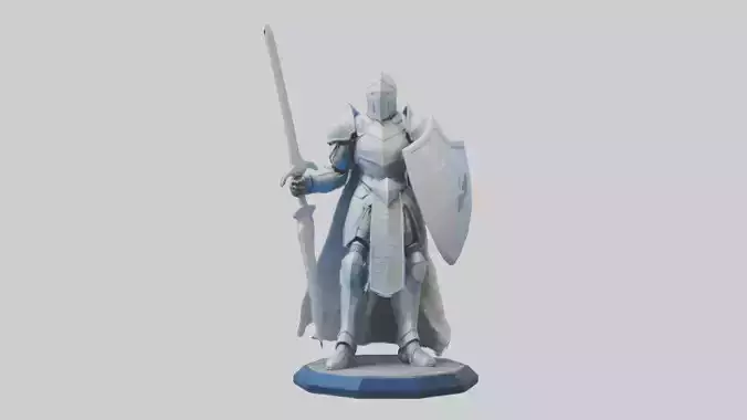 HyperTech Knight statue model