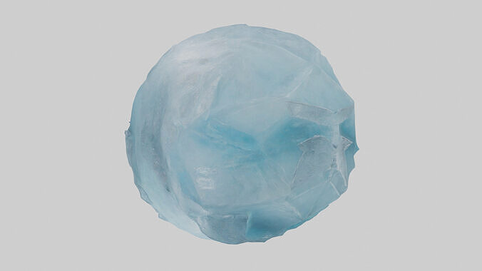 Ice Bow model Low-poly 3D model 2