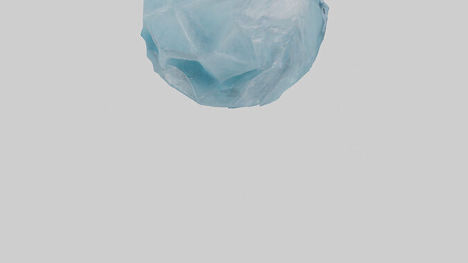 Ice Bow model Low-poly 3D model 5