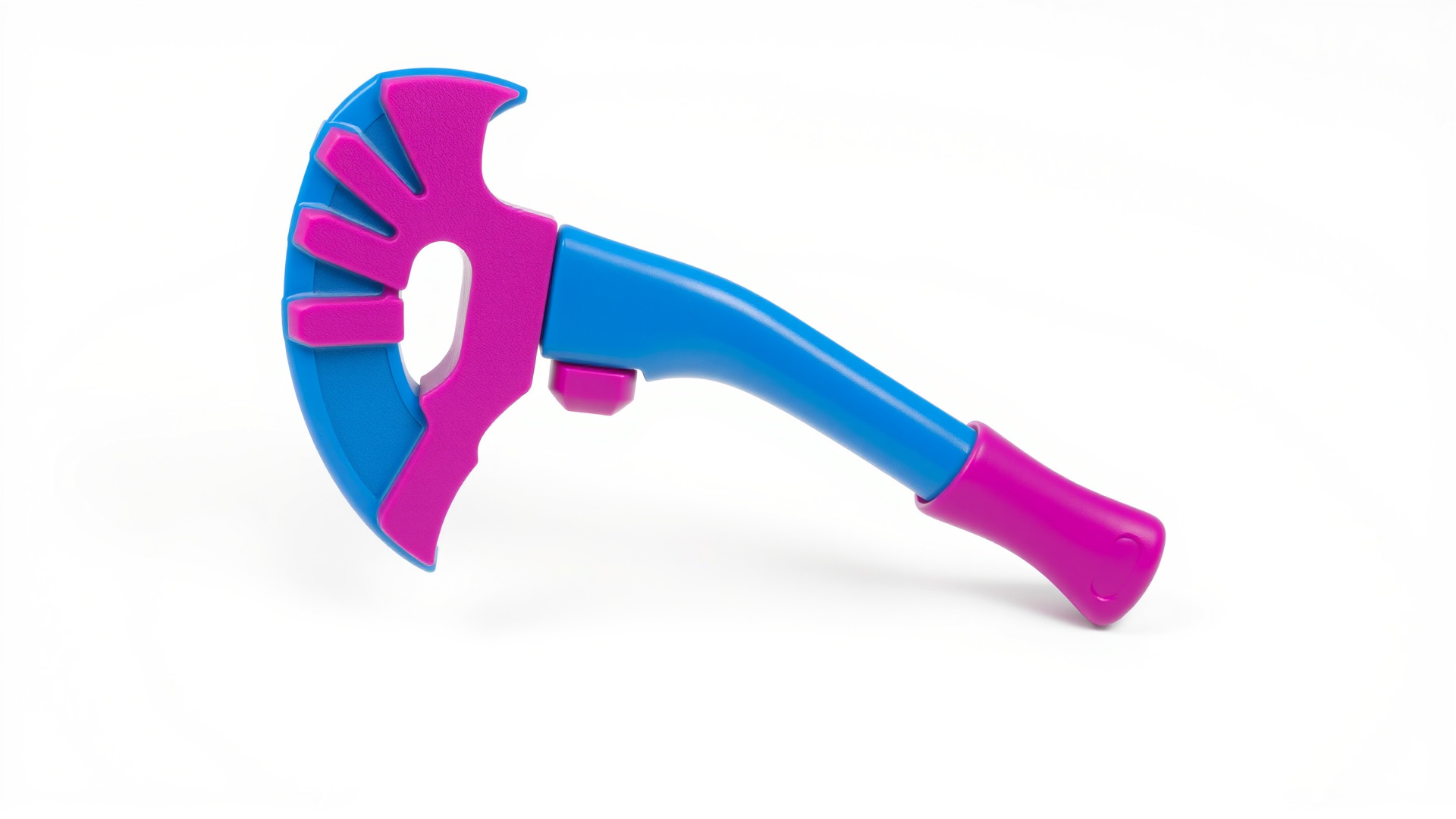 Cartoon Ice Axe Blue Fuchsia model pack Low-poly 3D model_4