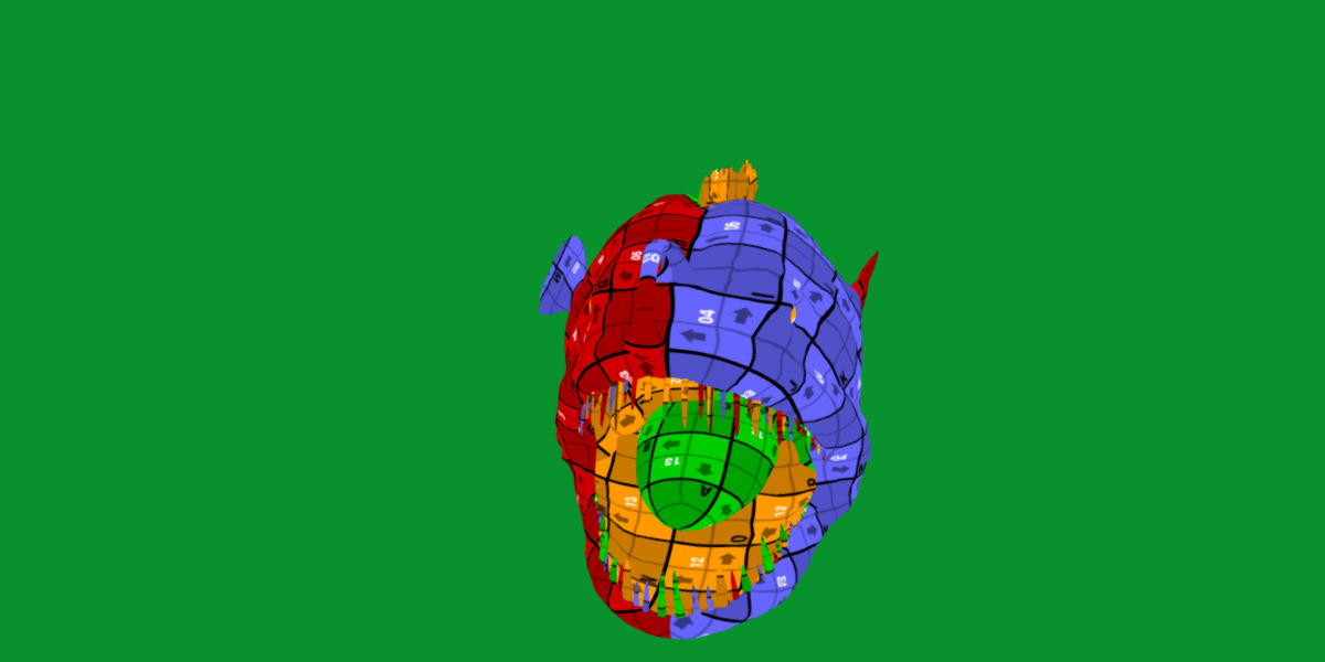 Angler Fish Low-poly 3D model_28