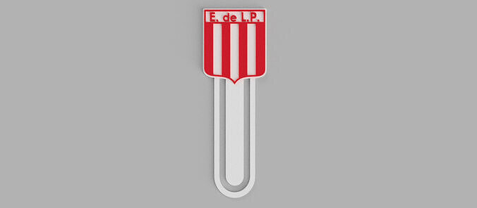 Club Estudiantes de La Plata Shield Logo Football Club Bookmark Free 3D print model