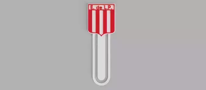 Club Estudiantes de La Plata Shield Logo Football Club Bookmark