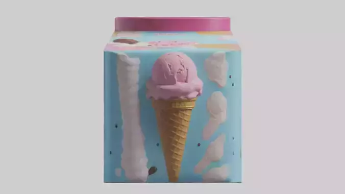 Ice Cream Pack model
