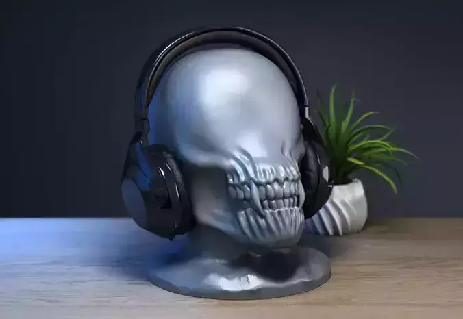 Alien beast concept headphone Stand