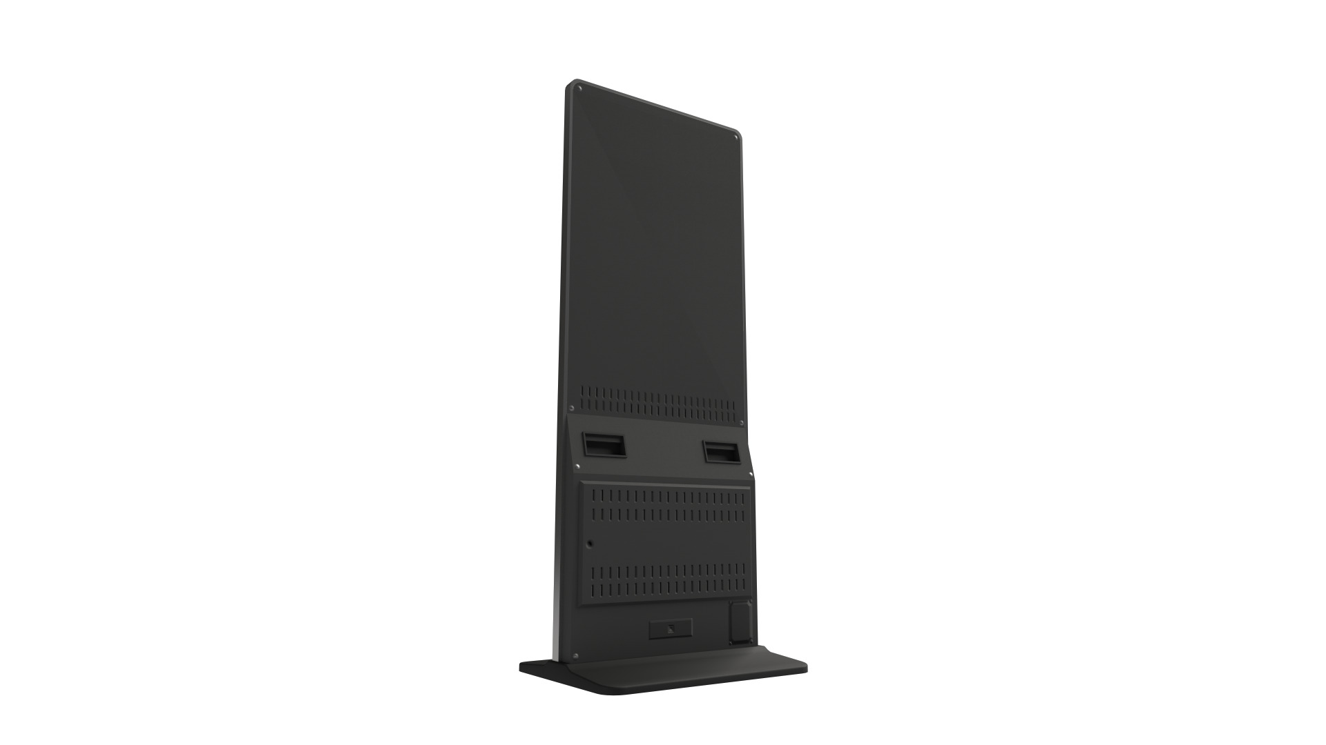 Digital Totem Low-poly 3D model_2