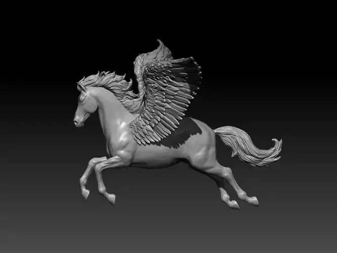 Pegasus sculpture 01