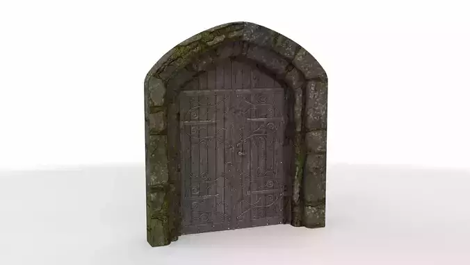  medieval stone gate