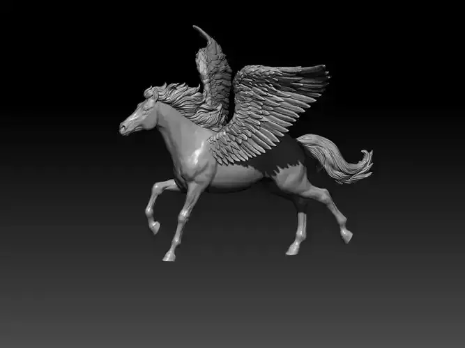 Pegasus sculpture 02