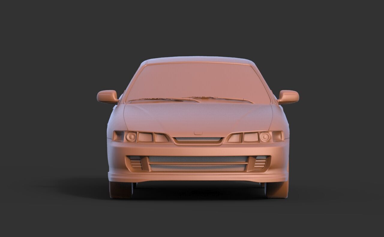 Honda Integra Type R DC2 3D print model_1