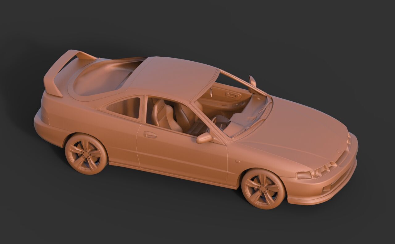 Honda Integra Type R DC2 3D print model_6