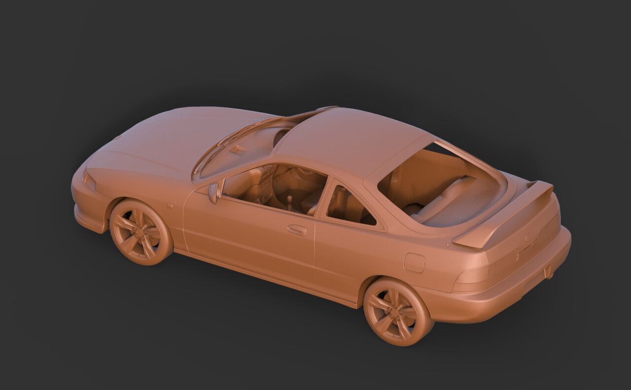 Honda Integra Type R DC2 3D print model_5