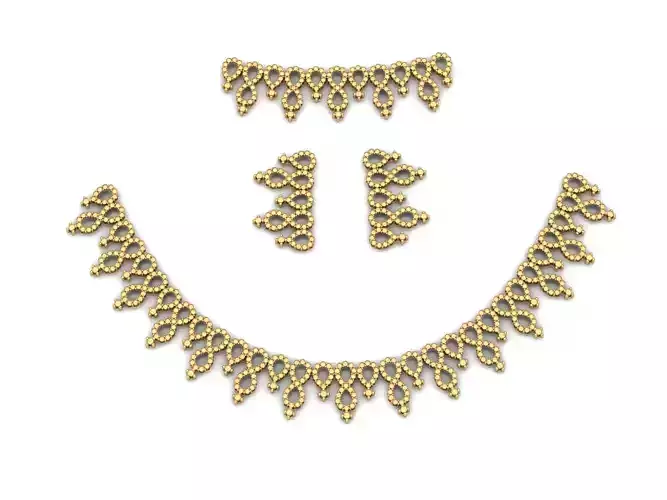 necklace set Without Gem