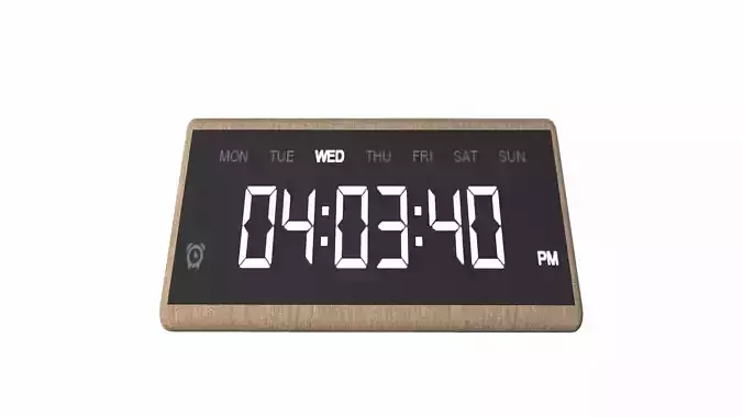 Digital alarm clock