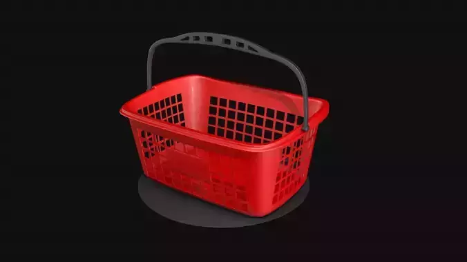 Plastic Shopping Basket