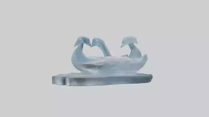 Ice Sculpture of Animals model 2