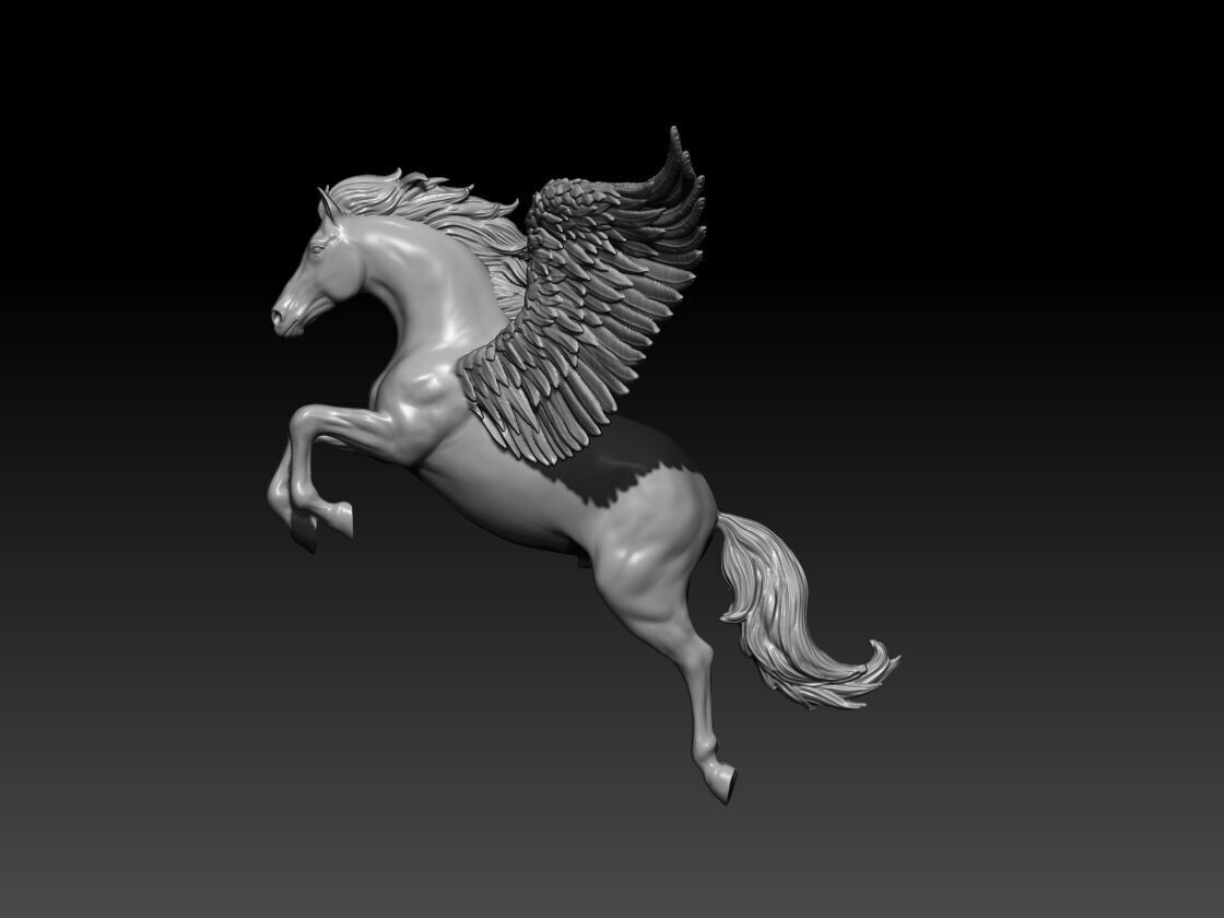 Pegasus poses 08 3D print model_3