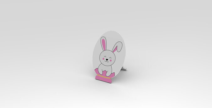 Mini expositor de ovo de pascoa Free 3D print model